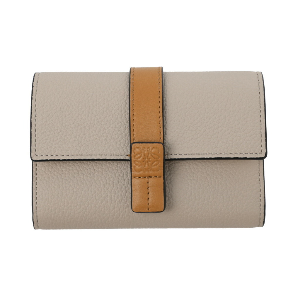 Loewe Sgc Vertical Wallet Beige Coin